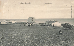 Cap D'agde * 1909 * Vue Du Môle * Villageois - Other & Unclassified