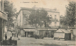 Cessenon * La Place * Grand Café National & Café BERNARD * Villageois - Other & Unclassified