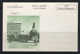 1971 TURKEY FORMULAR CARD IZMIR UNUSED - Enteros Postales