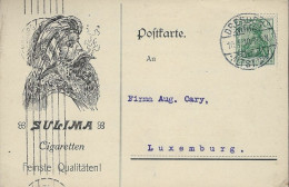 Luxembourg - Luxemburg -  Entiers Postaux     1910 - Entiers Postaux