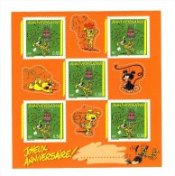 Marsupilami YT 3569 Bloc 58 Avec Une Seule Bande Phospho à Droite. Voir Scan. Cote YT : 200 €, Maury BF 3551Aa : 220 €. - Unused Stamps