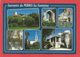 C.P.M. ( 84 ) « PERNES LES FONTAINES » Cité Millénaire - Jolie Multi-Vues Générales     X2phots - Pernes Les Fontaines