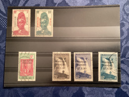 Cameroun Surcharge 27-8-40 - YT 202 209 212-5-7-9 - Cote 22,50 € - Used Stamps