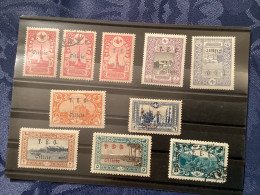 Cilicie - 11 Timbres Surchargés - Used Stamps