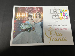 21-12-2023 (2 W 42) Miss FRANCE Election 2024 - Winner - Nord Pas De Calais - Eve Gilles (short Hair Girl!) - Autres & Non Classés