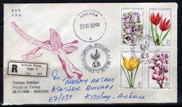 1980 TURKEY THE TURKISH PLANTS FDC - FDC