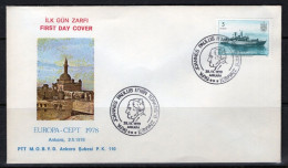 1979 TURKEY POPE JOANNES PAULUS II's VISIT TO TURKEY ANKARA FDC - FDC