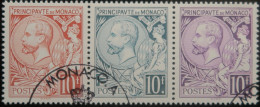 LP3969/221 - 1991 - MONACO - ALBERT 1er - SERIE COMPLETE - N°1783 à 1785 Oblitérés - Usati