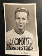 Leo Van De Pluijm - SiGNEE - Locomotief Vredestein - Carte / Card - Cyclist - Cyclisme - Ciclismo -wielrennen - Cyclisme