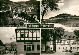 73757031 Geising Erzgebirge Panorama Sparkasse Ratskeller Geising Erzgebirge - Geising