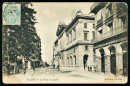 A65  ALGERIE CPA  ALGER - LE PALAIS DE JUSTICE - Colecciones Y Lotes