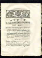 1929   Bourgogne  1782 Arret Successions De Coutume De Bourgogne 16 Pages   N°-282 - Decreti & Leggi