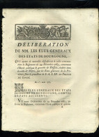 1929   Bourgogne  1787  Délibération  école Publique à Dijon 6 Pages   N°-132 - Decreti & Leggi