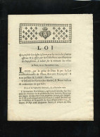 1929  Decret-159  Loi  Receveurs  1790  2 Pages - Decreti & Leggi