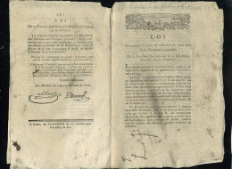 1929  Decret-184   Loi Réelection Des Thiers  4 Pages - Decreti & Leggi