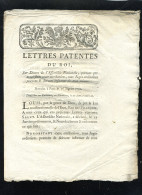 1929  Decret-7    Lettres Patentes Juges 1790  2 Pages - Decreti & Leggi