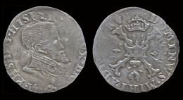 Southern Netherlands Brabant Filips II 1/10 Filipsdaalder - 1556-1713 Paesi Bassi Spagnoli