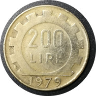 Monnaie Italie - 1979 - 200 Lire - 200 Liras