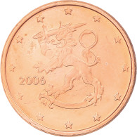 Finlande, Euro Cent, 2006, Vantaa, SPL, Acier Plaqué Cuivre, KM:98 - Finlandía