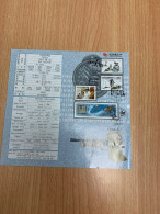 Korea Poster Official No Stamp 1998 Telecom - Corée Du Sud