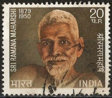 India 1971 - Mi 523 - YT 322 ( Ramana Maharishi ) - Used Stamps