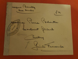 Enveloppe En Fm Pour Conakry ( Guinée) En 1940 Avec Contrôle Postal - D 327 - 2. Weltkrieg 1939-1945