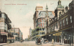 AFRIQUE DU SUD - Johannesburg - Pritchard Street - Branne & Lévy - Rue - Colorisé - Carte Postale Ancienne - South Africa