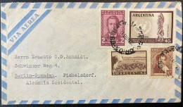 ENVELOPPE ARGENTINE FLORIDA POUR BERLIN ALLEMAGNE 1956 - Storia Postale