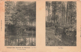 ESPAGNE - Colegio San Ignacio De Hernani - Le Parc - Le Petit Etang - Le Pont - Carte Postale Ancienne - Guipúzcoa (San Sebastián)