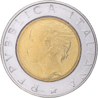 Monnaie, Italie, 500 Lire, 1993, Rome, TTB, Bimétallique, KM:160 - 500 Liras