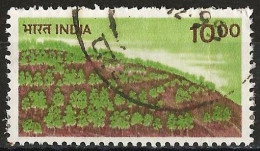 India 1984 - Mi 986Y - YT 801 ( Reforestation Campaign ) - Gebraucht