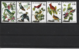 1983 AITUTAKI 419-23** Oiseaux, Audubon - Aitutaki