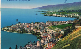 SUISSE - Montreux  - Vue Générale - Carte Postale Ancienne - Montreux