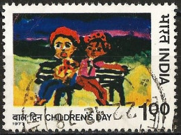 India 1977 - Mi 741 - YT 537 ( Children's Day : Child's Drawing ) - Used Stamps