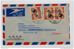 Sudafrica - South Africa - Lettera Busta Letter Cover Briefe - From South Africa To Germany (anni '50 - From'50s) - FDC