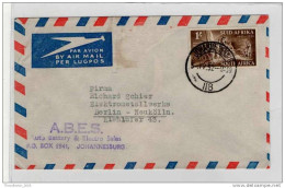 Sudafrica - South Africa - Lettera Busta Letter Cover Briefe - From South Africa To Germany (anni '50 - From'50s) - FDC