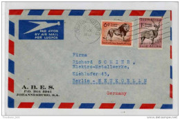 Sudafrica - South Africa - Lettera Busta Letter Cover Briefe - From South Africa To Germany (anni '50 - From'50s) - FDC