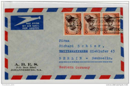 Sudafrica - South Africa - Lettera Busta Letter Cover Briefe - From South Africa To Germany (anni '50 - From'50s) - FDC