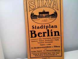 Silva Stadtplan Berlin Umfassend: Britz, Friedrichsfelde, Johannisthal, Karlshorst, Pankow, Reinickendorf, Ste - Germania