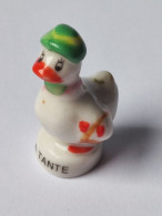 Delcampe - Fève / Fèves 2004 La Famille Des Oies * La Tante (B3) AFF 2004 Page 80 - Sans Estampillage Pasquier - Tiere