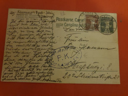 Suisse - Entier Postal + Complément De Basel Pour Strasbourg En 1918 Avec Cachet De Contrôle De Strasbourg - D 367 - Entiers Postaux