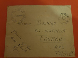 Algérie - Enveloppe En Fm De Maison Blanche Pour La France En 1945 - D 373 - Briefe U. Dokumente