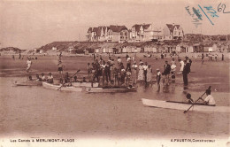 FRANCE - Merlimont - Plage - Les Canots - Carte Postale Ancienne - Autres & Non Classés