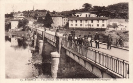 FRANCE - Béhobie - Vue Générale (côté France) - Le Pont International Franco-espagnol - BR - Carte Postale Ancienne - Béhobie