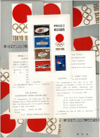 1964 BF59** X 12 TOKYO 1964-XVIII OLYMPIAD COMMEMORATIVE STAMPS SOUVENIR SHEET - Blocchi & Foglietti