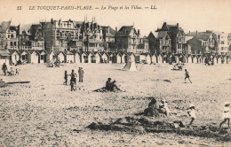 FRANCE - Le Touquet Paris Plage - La Plage Et Les Villas - Carte Postale Ancienne - Le Touquet