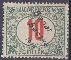 Hongrie Banat Bacska Taxe 1919 Mi 3 * (K3) - Banat-Bacska