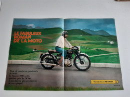 Moto Vincent 1000 - Ancien Poster - Motos