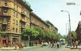 RUSSIE - Odessa - Rue Deribasovskaya - Animé - Carte Postale - Rusland