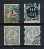 PAYS BAS Taxe: Lot D' Obl. - Postage Due